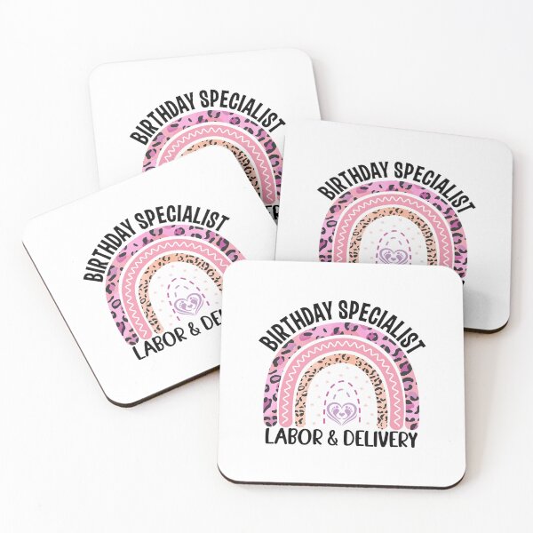 Item preview, Labor And Delivery Nurse Rainbow Birthday Specialist  nurse appreciation designed and sold by farrerradley.