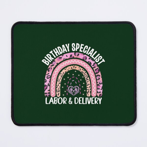 Item preview, Labor And Delivery Nurse Rainbow Birthday Specialist  designed and sold by farrerradley.