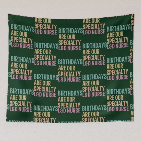 Item preview, Labor And Delivery Nurse Rainbow Birthday Specialist,L _amp_ D Nursenurse appreciationT- designed and sold by farrerradley.