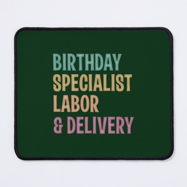 Item preview, Labor And Delivery Nurse Rainbow Birthday Specialistnurse appreciation (1) designed and sold by farrerradley.