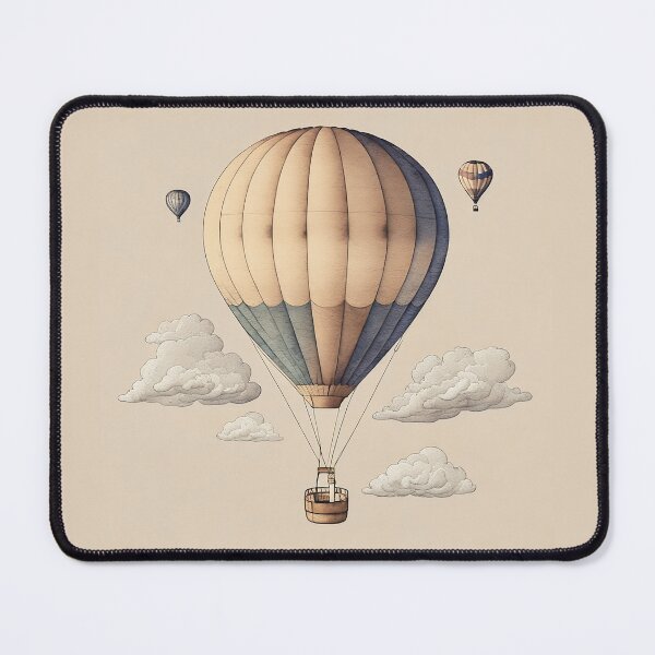 Artikelvorschau, Vintage-Bild eines Luftballons entworfen und verkauft von SimpleWallArt.