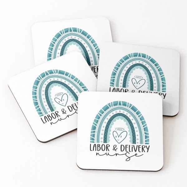 Item preview, Labor and delivery nurse RainbowL and D Nurse Cute blue RainbowGifts for Labor+Delivery nurse  designed and sold by farrerradley.