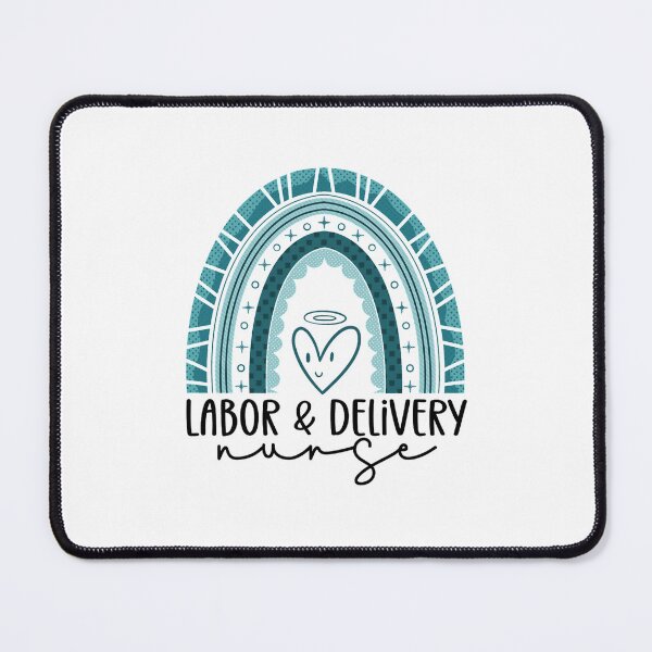 Item preview, Labor and delivery nurse RainbowL and D Nurse Cute blue RainbowGifts for Labor+Delivery nurse  designed and sold by farrerradley.