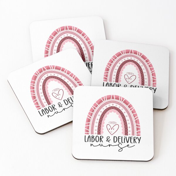 Item preview, Labor and delivery nurse RainbowL and D Nurse Cute Pink RainbowGifts for Labor+Delivery nurse  designed and sold by farrerradley.