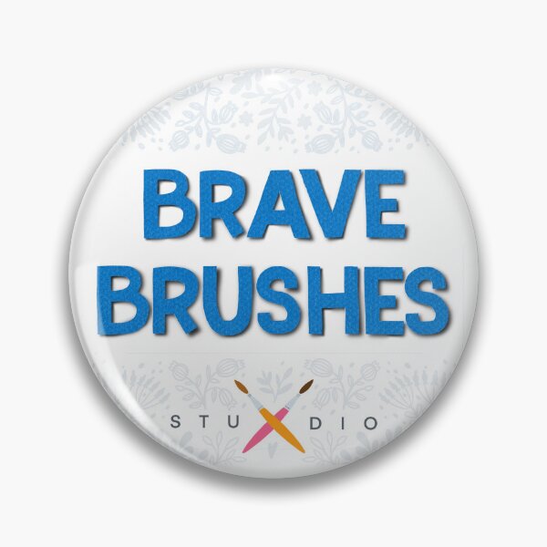 Item preview, Brave Brushes Studio designed and sold by Blue Ink Studio.