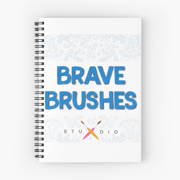 Item preview, Brave Brushes Studio designed and sold by Blue Ink Studio.