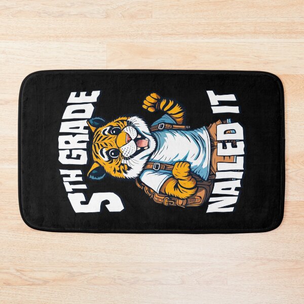 Item preview, 5th Grade Nailed It Funny Happy Tiger Boy Graduation designed and sold by GrandeDuc.