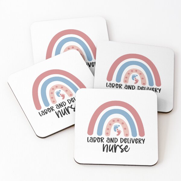 Item preview, Labor and delivery nurse RainbowL and D NurseGifts for Labor+Delivery nurse designed and sold by farrerradley.