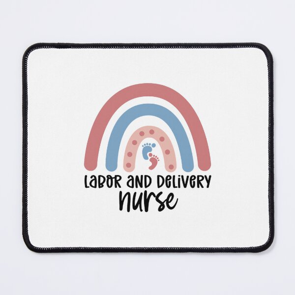 Item preview, Labor and delivery nurse RainbowL and D NurseGifts for Labor+Delivery nurse designed and sold by farrerradley.
