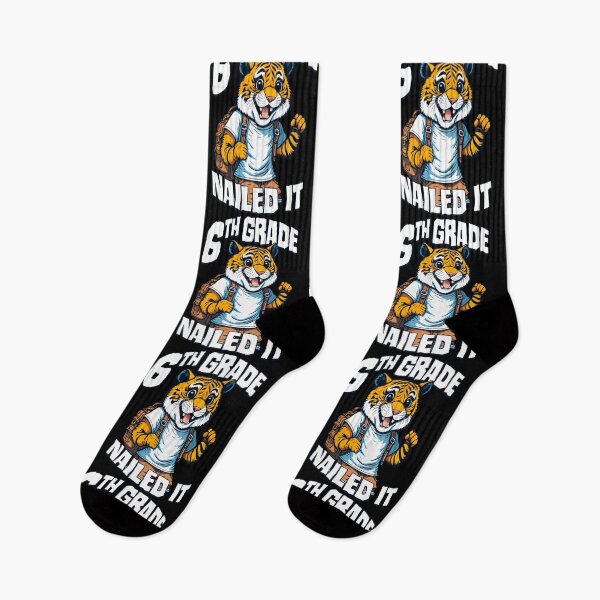 Item preview, 6th Grade Nailed It Funny Happy Tiger Boy Graduation designed and sold by GrandeDuc.