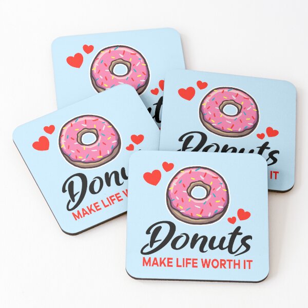 Item preview, Donuts make life worth it designed and sold by jonmlam.