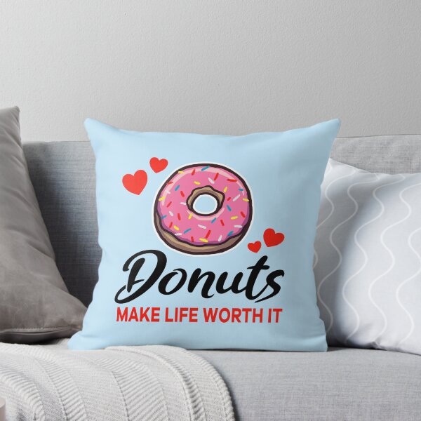 Artikelvorschau, Donuts make life worth it entworfen und verkauft von jonmlam.