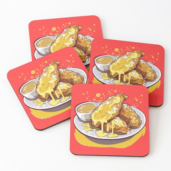 Item preview, Crispy Fried Chicken with Sauce designed and sold by Sleeygoy.