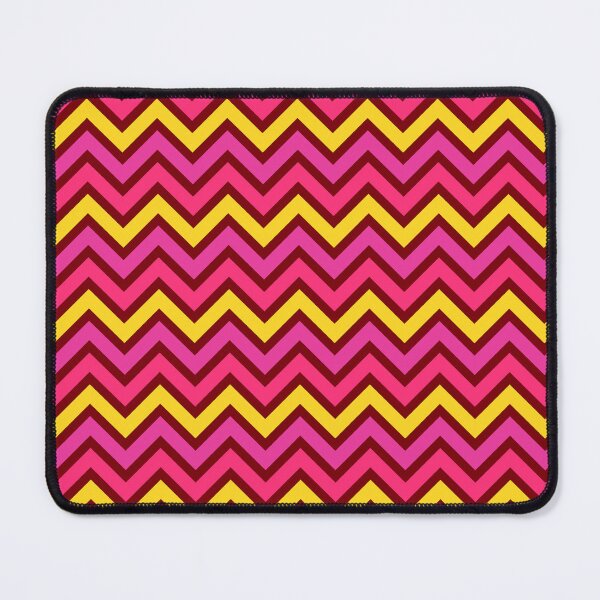 Item preview, Yellow Pink Chevron Pattern designed and sold by Aetherier.