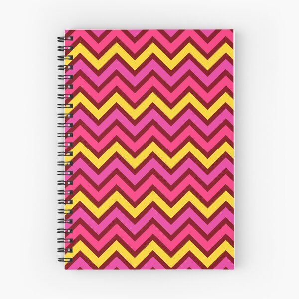 Artikelvorschau, Gelb-rosa Chevron-Muster entworfen und verkauft von Aetherier.