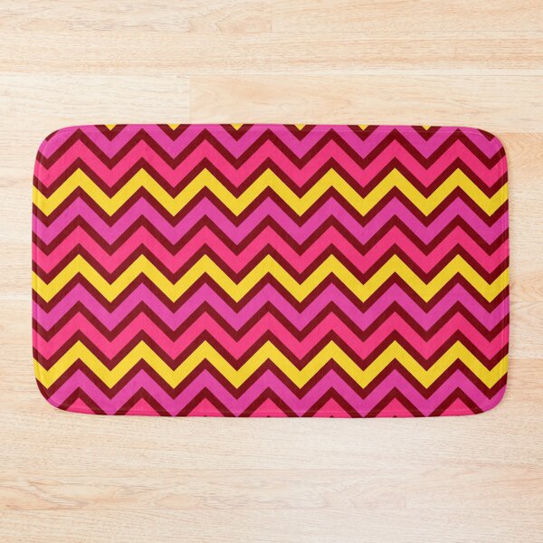 Item preview, Yellow Pink Chevron Pattern designed and sold by Aetherier.