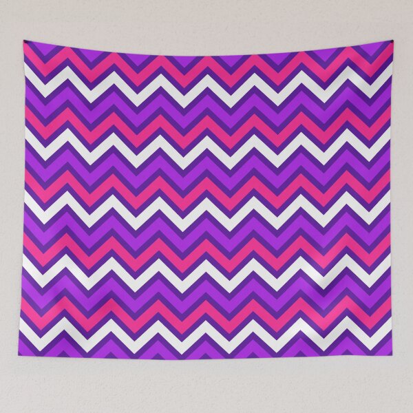 Artikelvorschau, Lila rosa Chevron-Muster entworfen und verkauft von Aetherier.