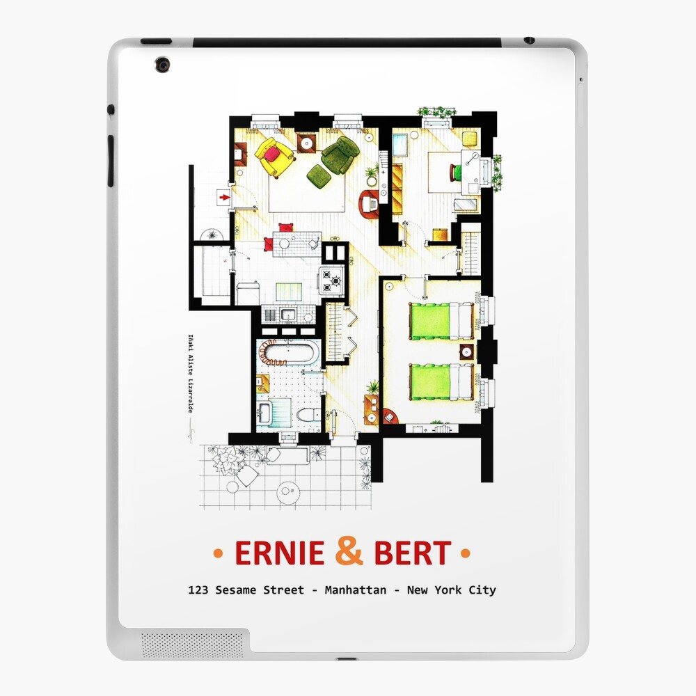 Barney Stinson's apartment iPad Case & Skin by Iñaki Aliste Lizarralde