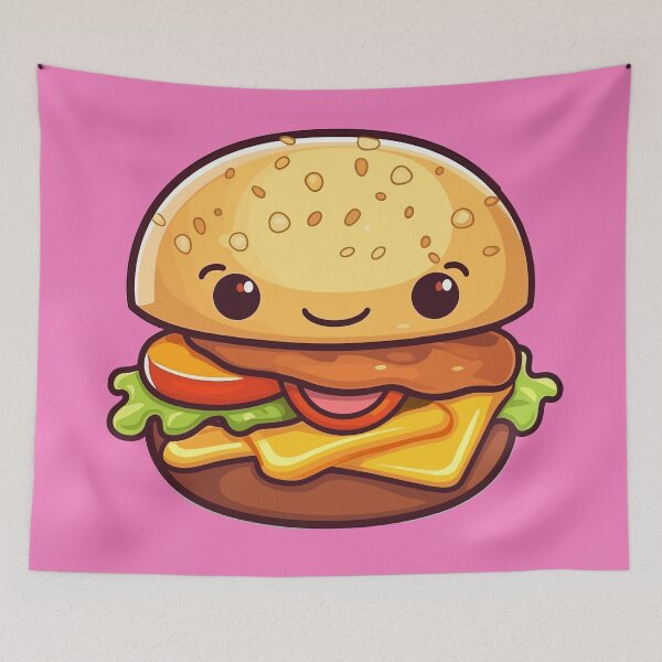 Item preview, The Juicy Tower: A Burger Worth Licking Your Fingers For designed and sold by Sleeygoy.