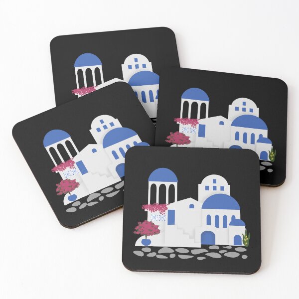 Item preview, Santorini, Greece designed and sold by Hello-Parsnip.