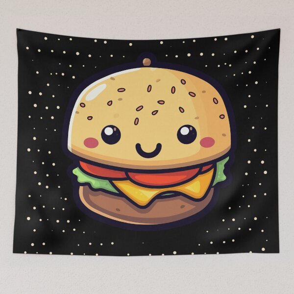 Item preview, The Juicy Tower: A Burger Worth Licking Your Fingers For designed and sold by Sleeygoy.