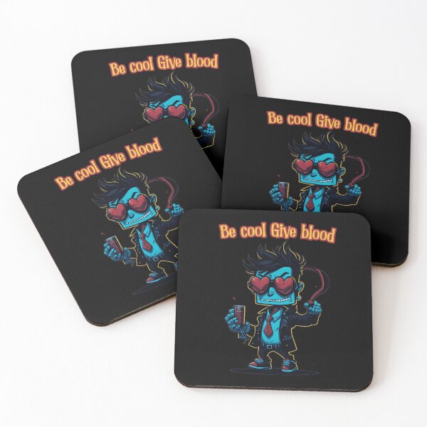 Item preview, Be Cool Give Blood: Stylish and Charitable T-Shirt designed and sold by Paolospresent.