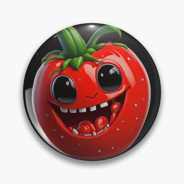 Item preview, Cute and Adorable Charming Smiling Tomato designed and sold by PC-artist.