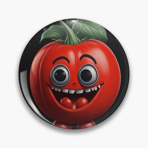 Item preview, Cute and Adorable Charming Smiling Tomato designed and sold by PC-artist.