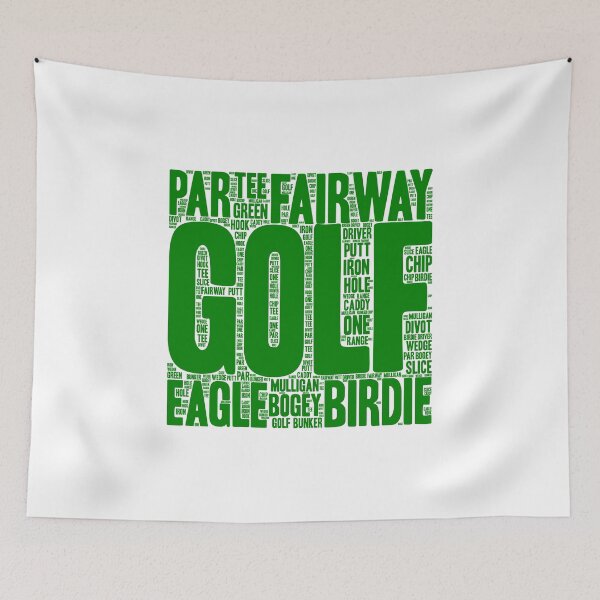 Item preview, Golf Words par birdie putt designed and sold by playloud.