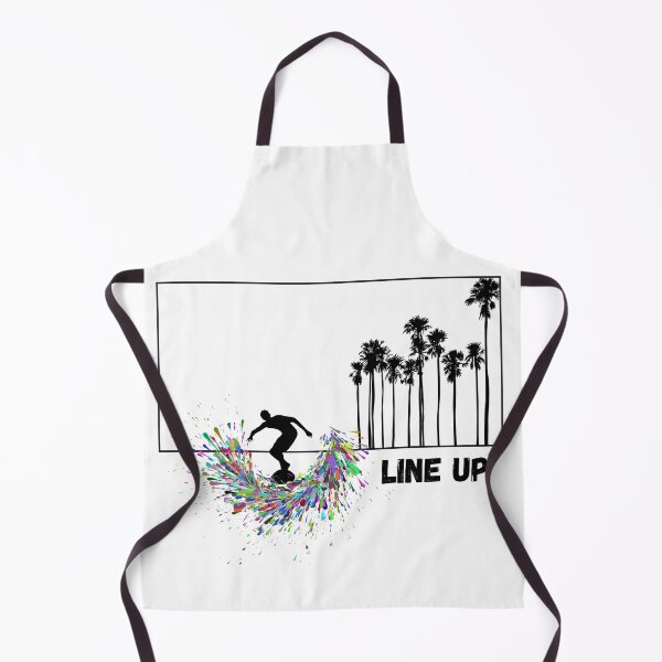 Item preview, line up surfer surfing palm designed and sold by DESIGNIRIS.