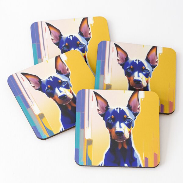 Item preview, Sleek Guardians - The Doberman Pinscher's Powerful Presence designed and sold by StyleSyndicatio.
