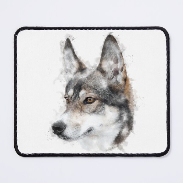 Item preview, Tamaskan Watercolour Artwork designed and sold by Typeglyphs.