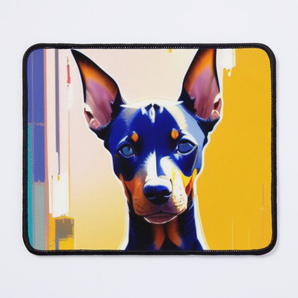 Item preview, Sleek Guardians - The Doberman Pinscher's Powerful Presence designed and sold by StyleSyndicatio.