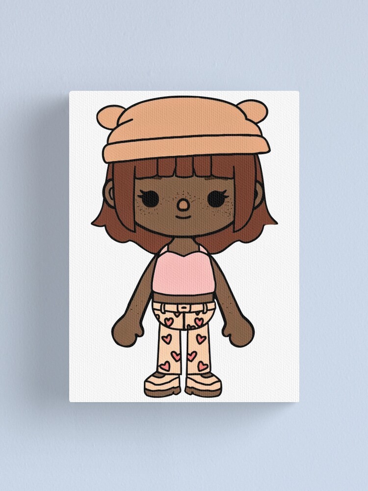 Toca Boca Paper Dolls and Clothes Canvas Print for Sale by