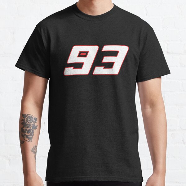 Official Marc Marquez MM93 Logo Red T'Shirt - 19 33002 | eBay