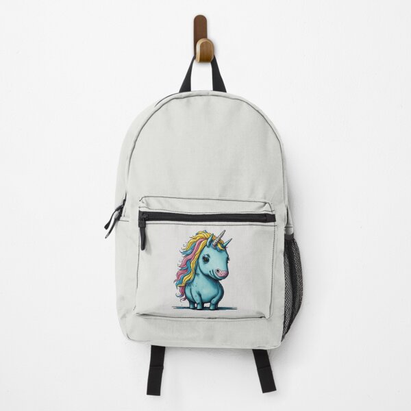 Item preview, Cute little baby unicorn with colorful hair designed and sold by Ecmoprints.