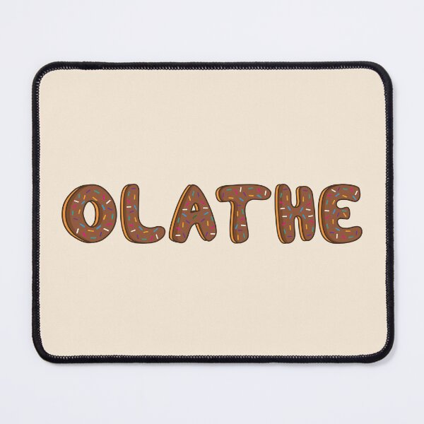 Item preview, Olathe City Shaped Like Chocolate Donuts  designed and sold by DonutsWords.