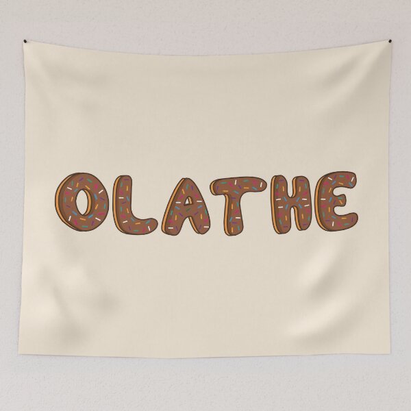 Item preview, Olathe City Shaped Like Chocolate Donuts  designed and sold by DonutsWords.
