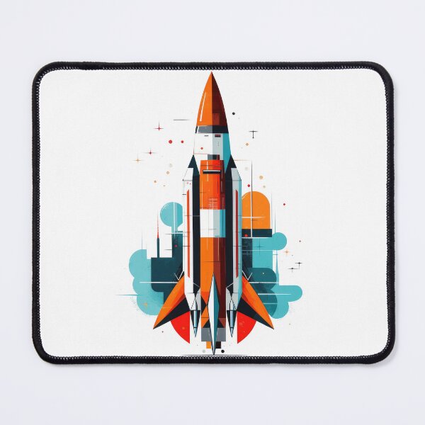Item preview, Pop Space Rocket designed and sold by orangepeel.