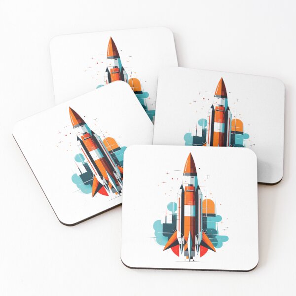 Item preview, Pop Space Rocket designed and sold by orangepeel.