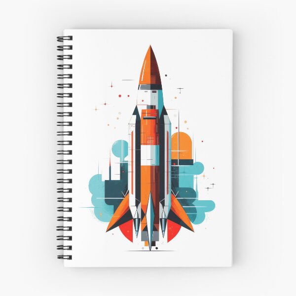 Item preview, Pop Space Rocket designed and sold by orangepeel.