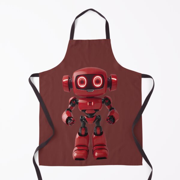 Item preview, Cute Red Robot T-Shirt, Sticker & More Unique Designs on Redbubble designed and sold by Mementium.