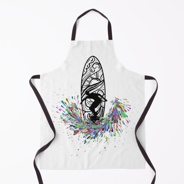 Item preview, surfer multicolors wave designed and sold by DESIGNIRIS.