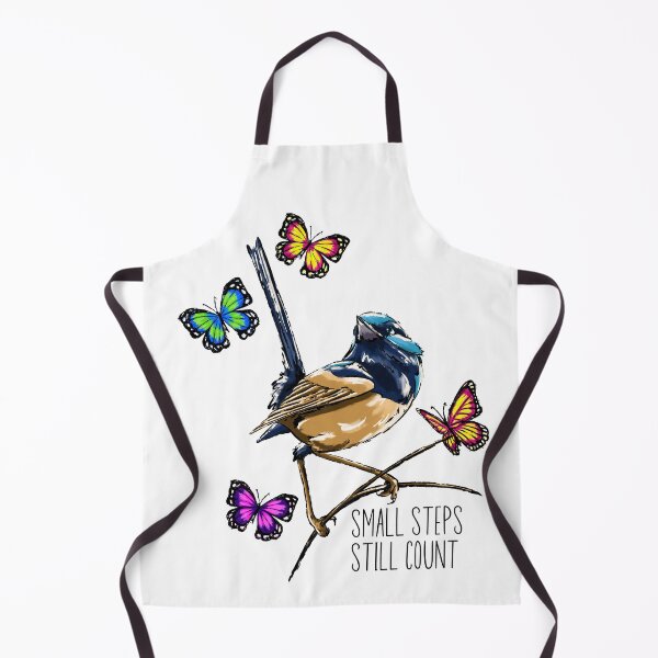 Item preview, Small steps still count birds and butterflies designed and sold by Krystalkayart.