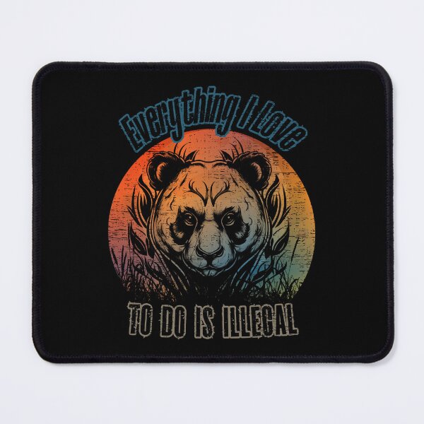 Item preview, Everything I Love To Do Is Illegal designed and sold by DiamondPixel.