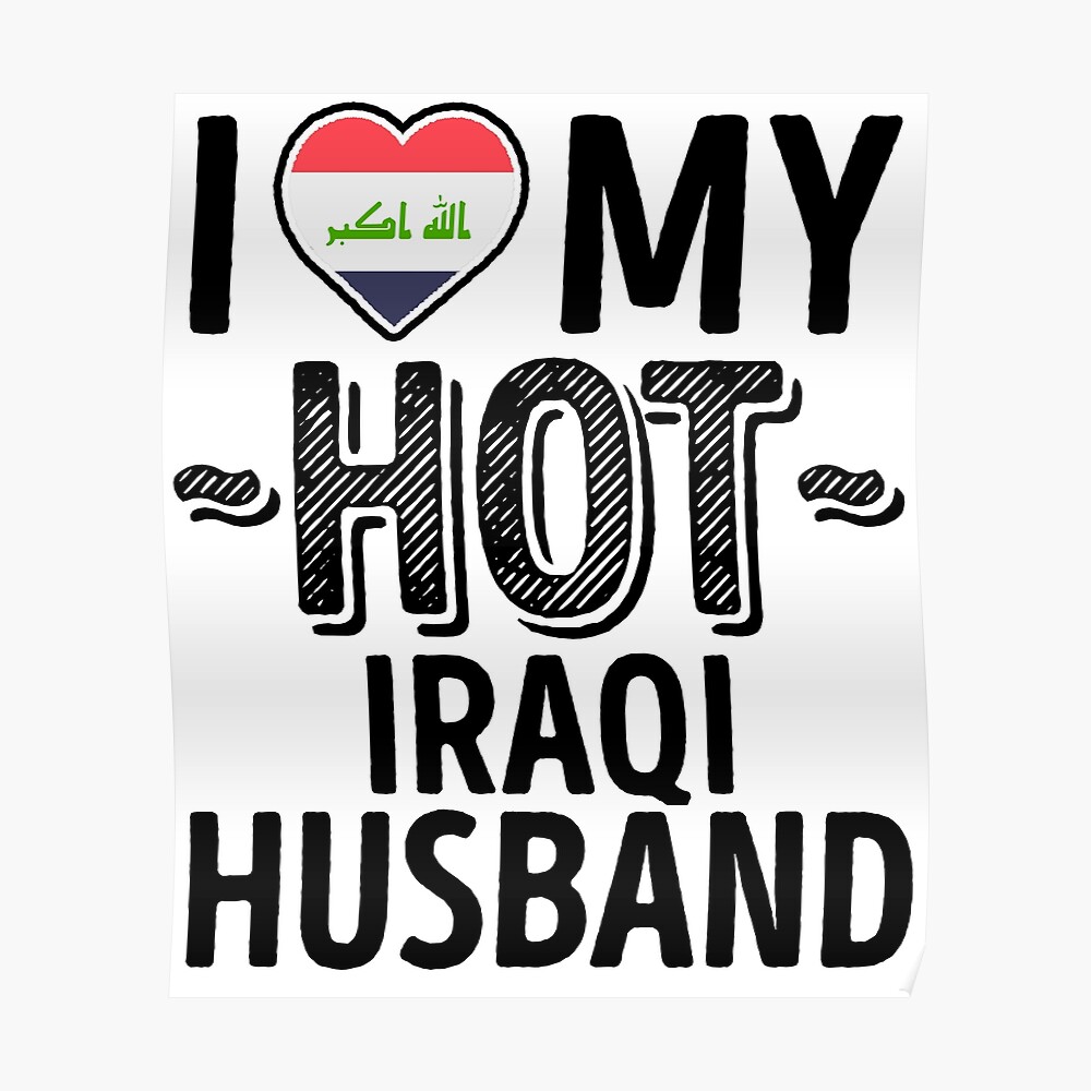 I Love My Hot Iraqi Husband Cute Iraq Couples Romantic Love T Shirts Stickers Sticker By Airinmyheart Redbubble