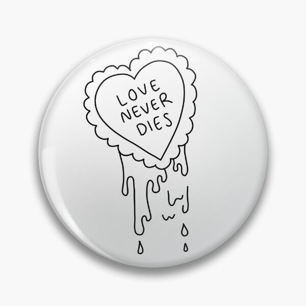 Item preview, Love Never Dies Heart designed and sold by PeachPxe.