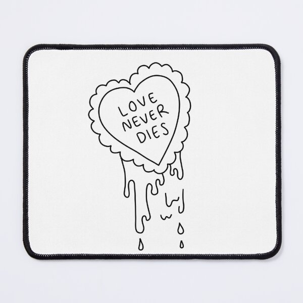 Item preview, Love Never Dies Heart designed and sold by PeachPxe.