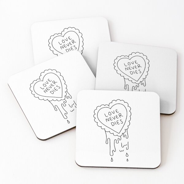Item preview, Love Never Dies Heart designed and sold by PeachPxe.