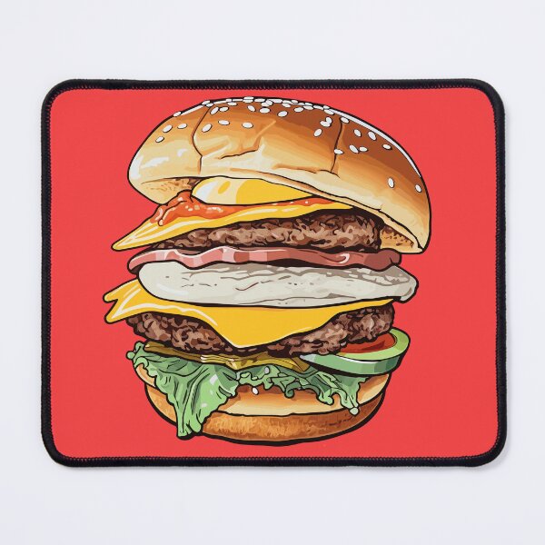 Item preview, The Juicy Tower: A Burger Worth Licking Your Fingers For designed and sold by Sleeygoy.